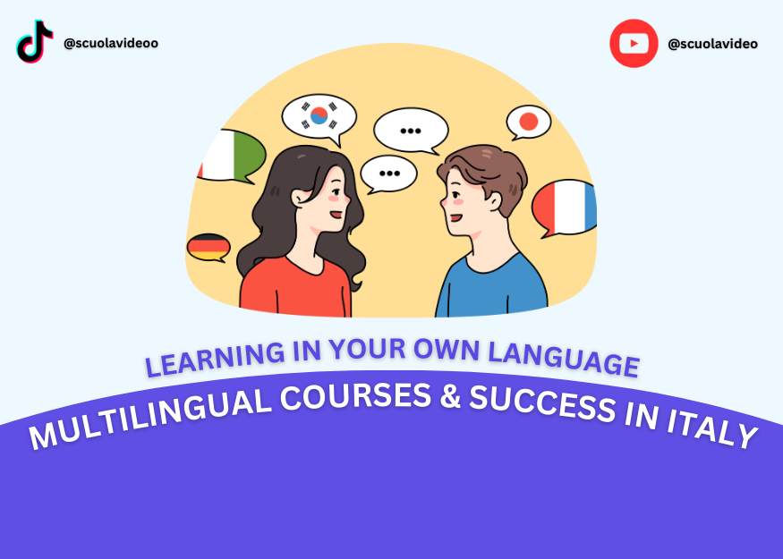 Learning in Your Own Language: Multilingual Courses & Success in Italy